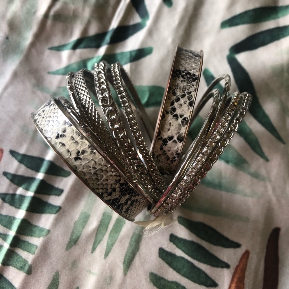 Python Bangle Set By Natasha Couture - image 4